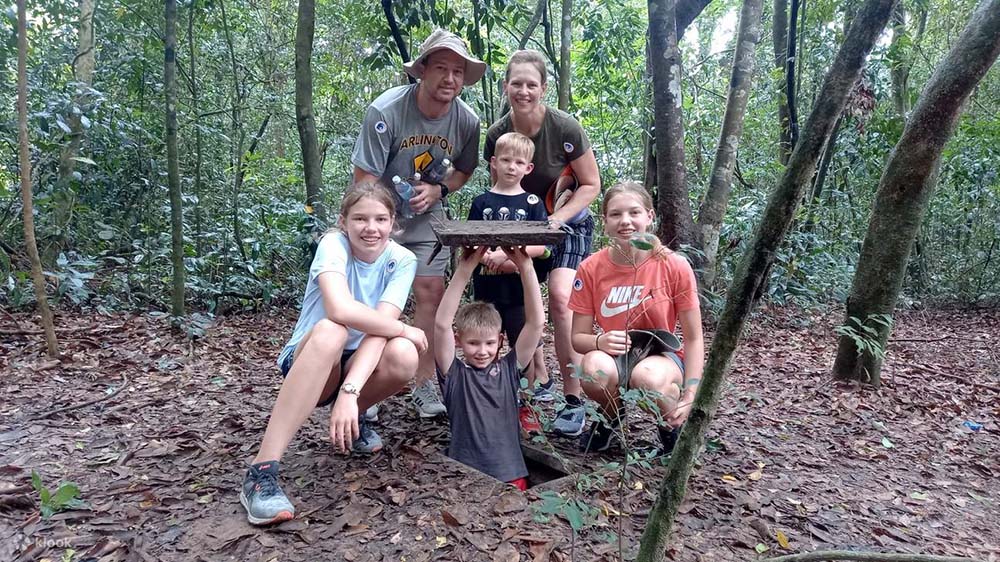 1 month vietnam itinerary - go underground at cu chi tunnels